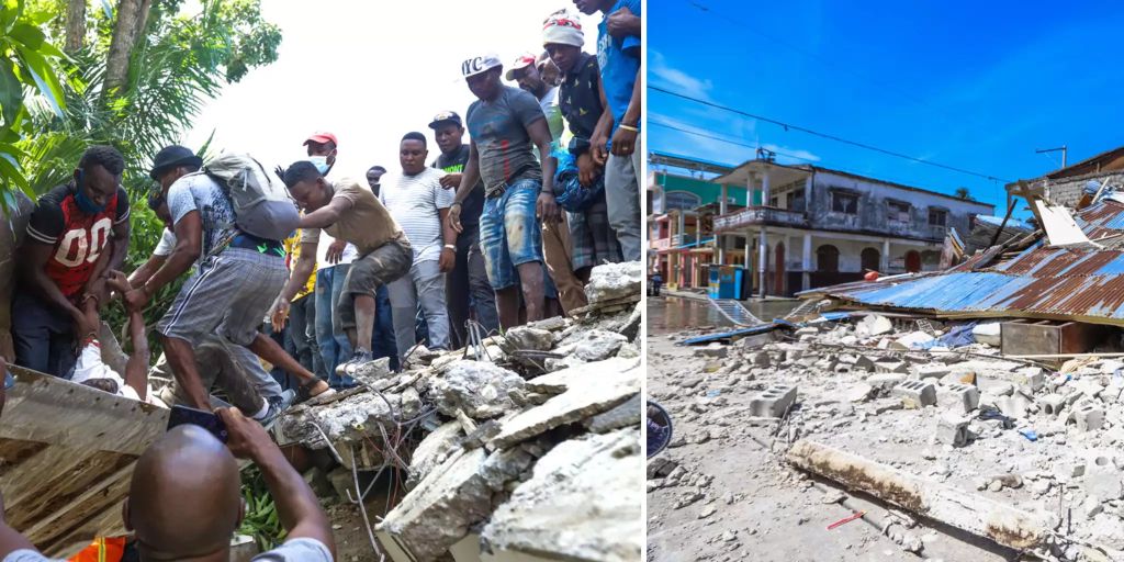 Heftiges Erdbeben erschüttert Haiti - mehr als 300 Tote - Vimarsana News