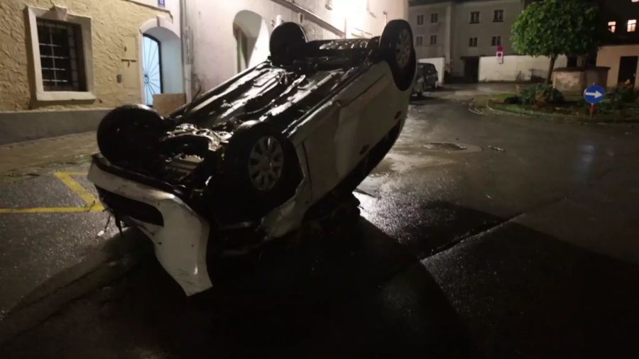 Unwetter in Österreich