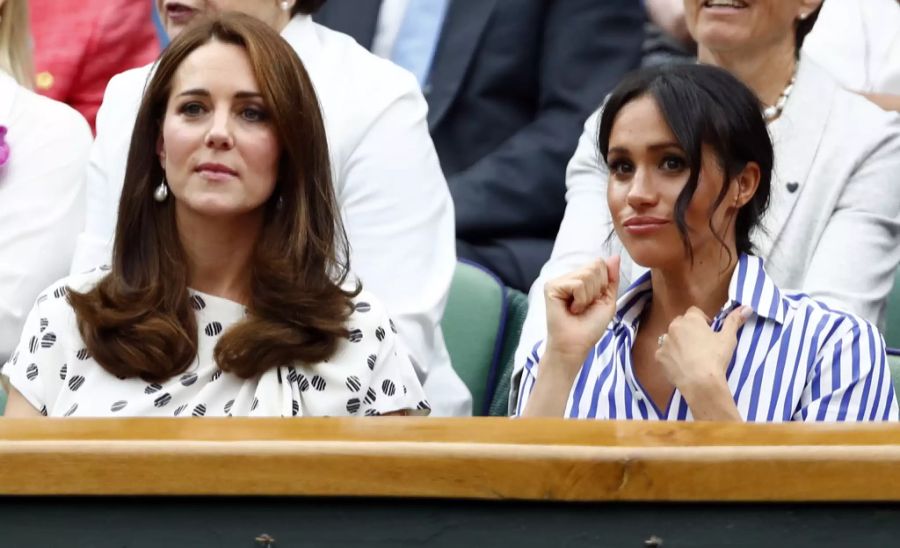 Prinzessin Kate und Meghan Markle haben sich nicht viel zu sagen.