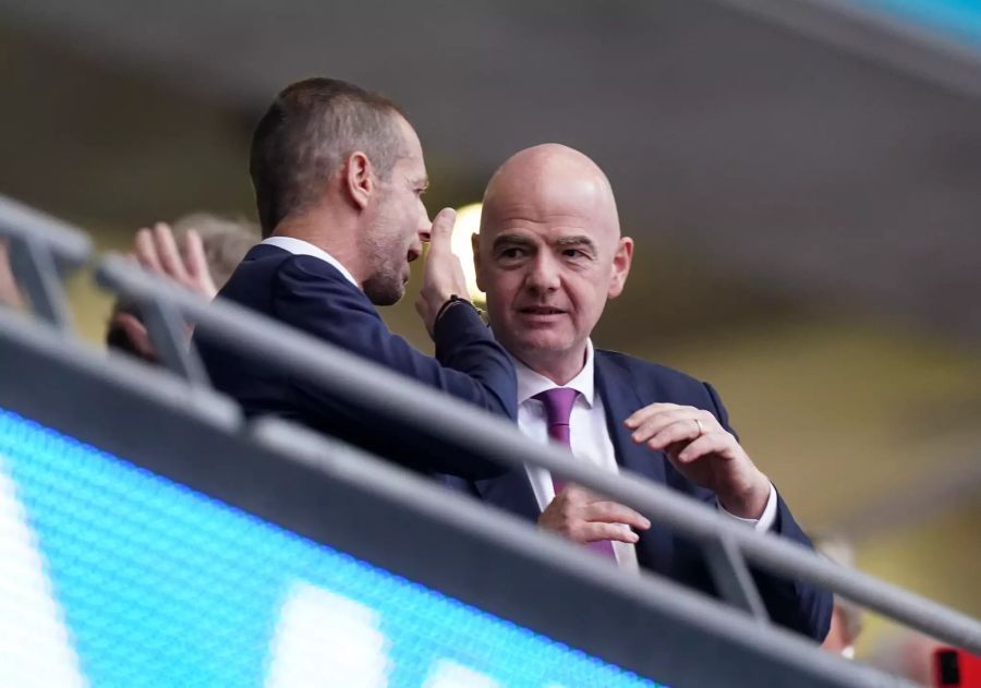 Ceferin and Infantino