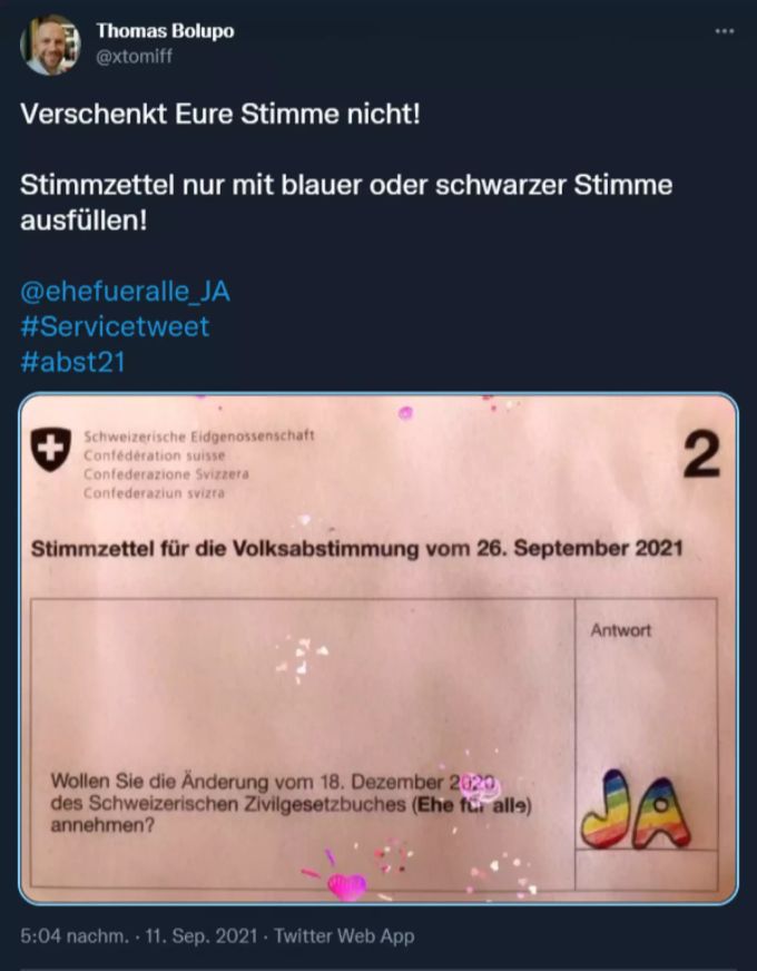 Ehe für alle