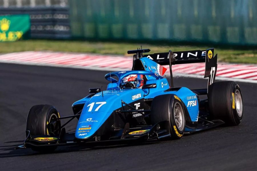 Victor Martins (20/FRA) liegt in der Formel-3-Meisterschaft auf dem vierten Gesamtrang.