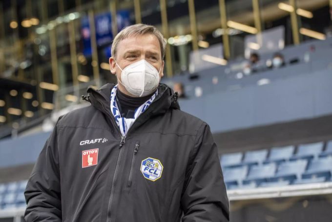 Stefan Wolf, Präsident beim FC Luzern, bleibt ruhig. FC Luzern