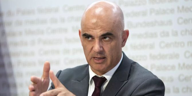 Alain Berset Bundesrat Coronavirus