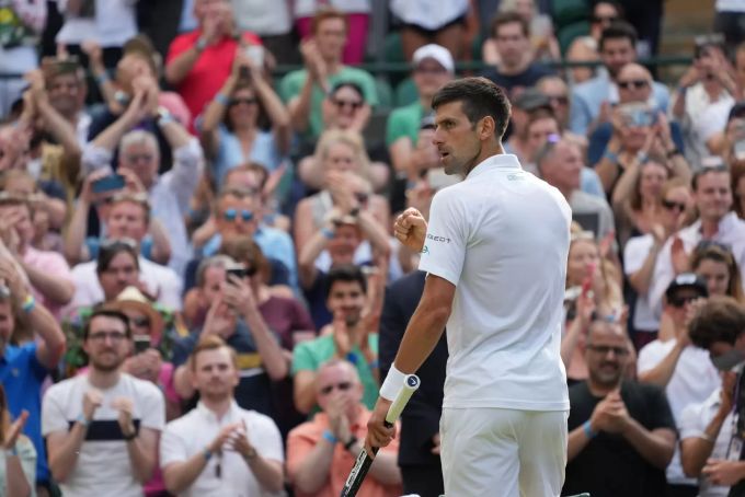 Will seinen 20. Grand-Slam-Titel holen: Novak Djokovic. Novak Djokovic Wimbledon