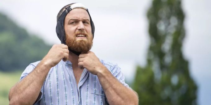 In Täuffelen (BE) - Aeschbacher gewinnt das Seeländische Schwingfest
