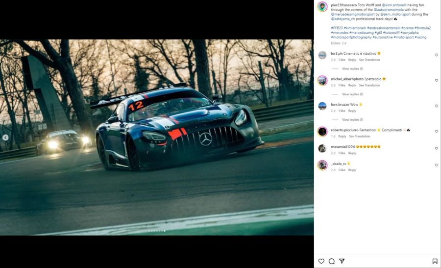 Toto Wolff Mercedes GT3