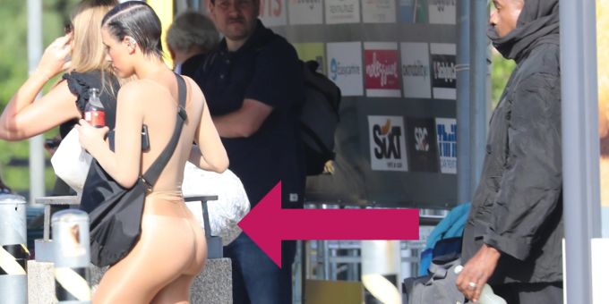 «Praktisch nackt» - Italiener fordern Strafe für Kanye Wests Ehefrau