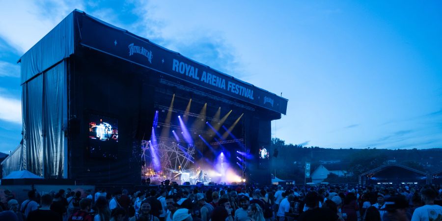 Der Auftritt von Hip-Hop-Royalty Cypress Hill am Royal Arena Festival in Orpund.