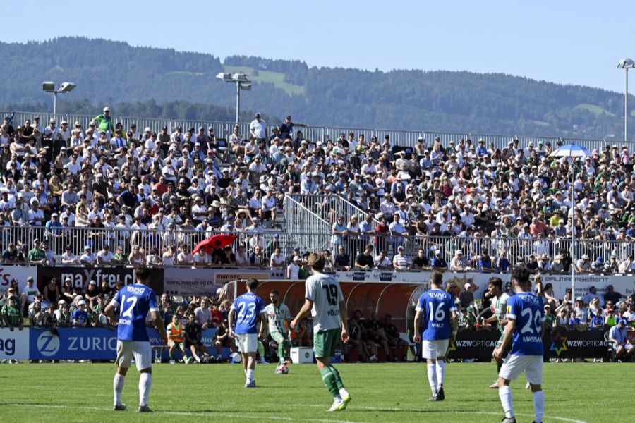 Der FC St.Gallen wird in Widnau gefordert.