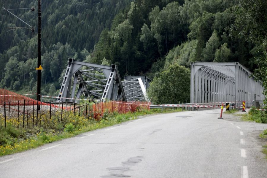 norwegen eisenbahnbrücke