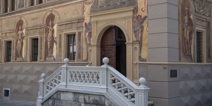 Das Rathaus von Schwyz. Schwyz