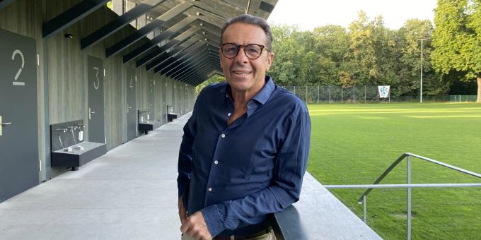 Vereinspräsident Massimo Pieri ist gerade dabei, mit dem VFR Kleinhüningen Geschichte zu schreiben. vfr kleinhüningen