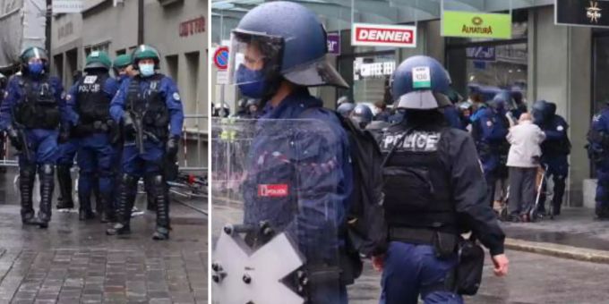«Schnell entlarven» - So unterband Bern die Corona-Demo vom Samstag