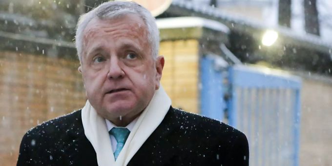 ARCHIV - US-Botschafter John Sullivan spricht in Moskau zu den Medien. (Archivbild) Foto: Alexander Zemlianichenko Jr/AP/dpa ARCHIV - US-Botschafter John Sullivan spricht in Moskau zu den Medien. (Archivbild) Foto: Alexander Zemlianichenko Jr/AP/dpa