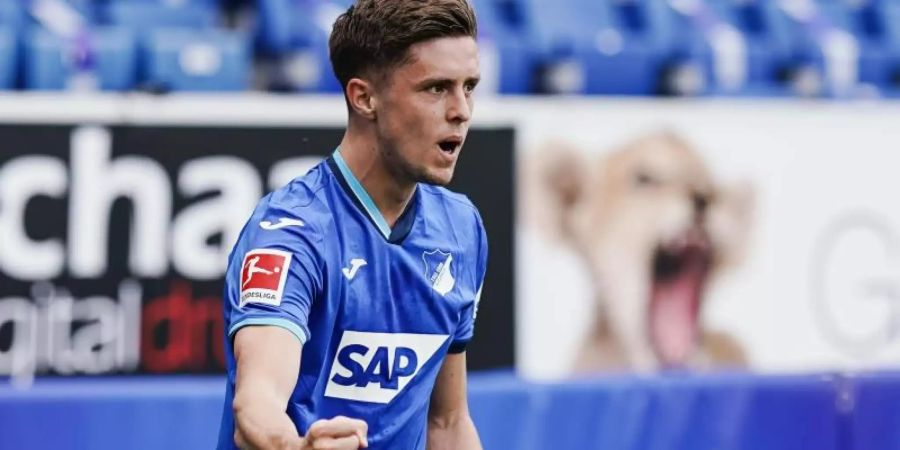 Für Hoffenheims Christoph Baumgartner ist die Saison vorzeitig beendet. Foto: Uwe Anspach/dpa