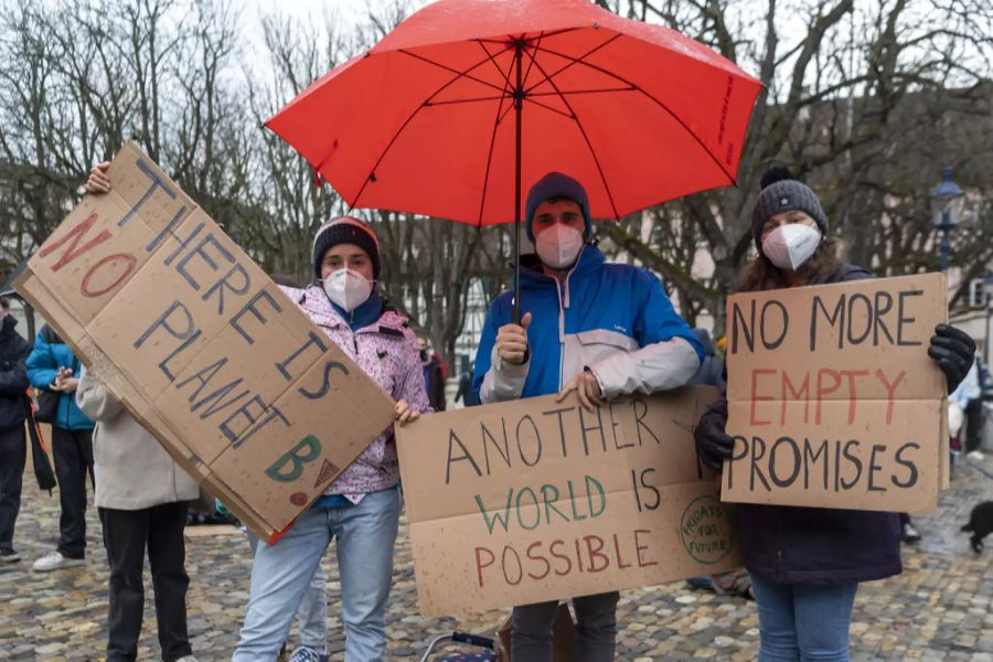 Klimastreik Plakate