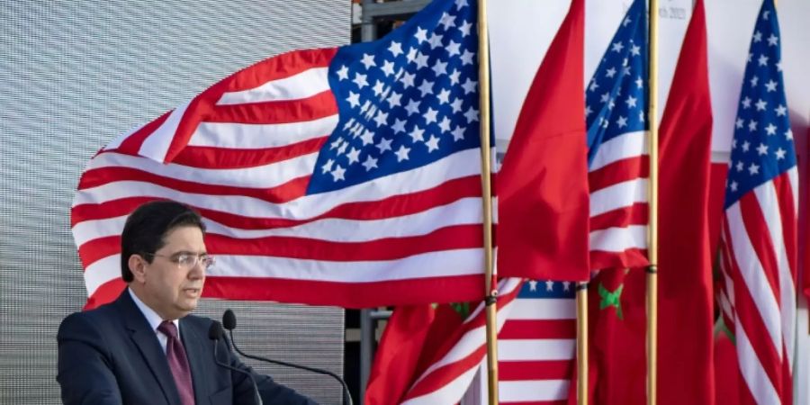 Marokkos Aussenminister Nasser Bourita im Januar