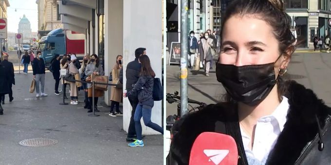 Ansturm auf Läden - Zürcher im Shoppingrausch: «Brauche Kleiderbügel!»