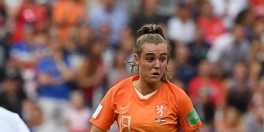 Wechselt zum VfL Wolfsburg: Jill Roord. Foto: Sebastian Gollnow/dpa