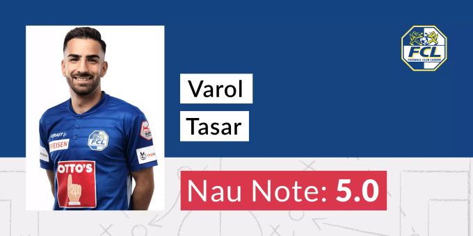 Die Nau.ch-Note für Varol Tasar vom FC Luzern. FC Luzern