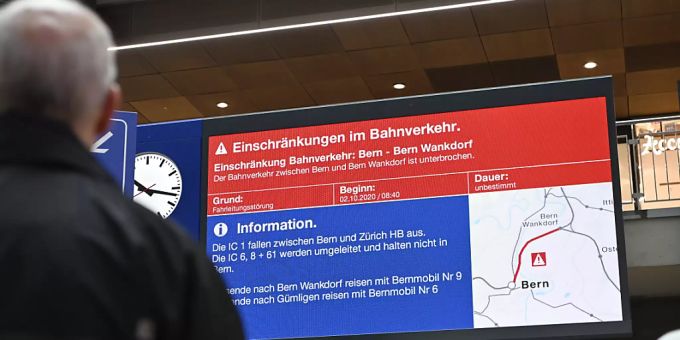 Schneller und persönlicher informieren, wenn nichts mehr geht: Die SBB testen in der Deutschschweiz vier Monate lang einen Liveticker. (Archivbild) SBB