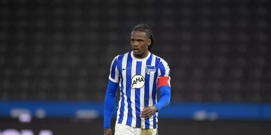 Hertha BSC muss weiter auf Dedryck Boyata verzichten. Foto: Soeren Stache/dpa-Zentralbild/ZB