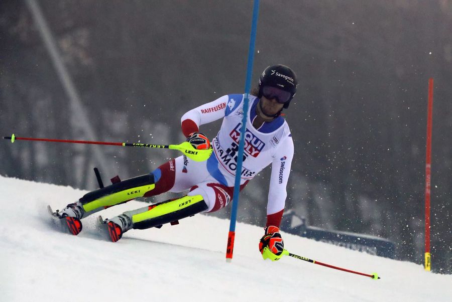 Sandro Simonet Chamonix Slalom
