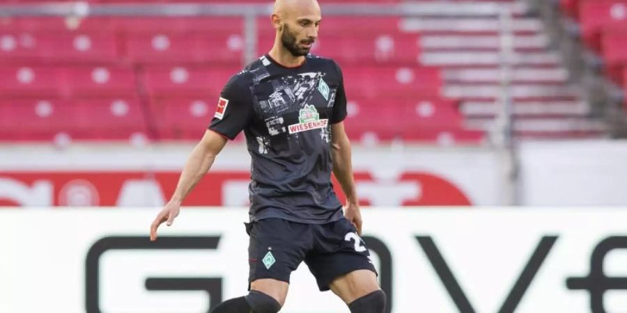 Werder Bremens Ömer Toprak ist fit für das Spiel gegen die Gladbacher. Foto: Tom Weller/dpa