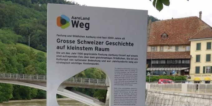 Der AareLandWeg wird digitalisiert. AareLandWeg