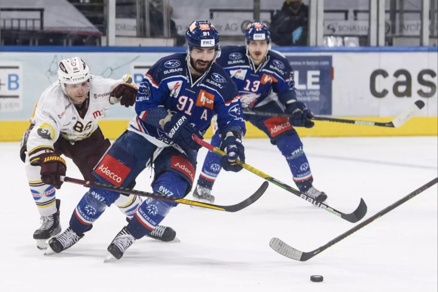 Die ZSC Lions kommen gut ins Spiel, baut danach aber ab.