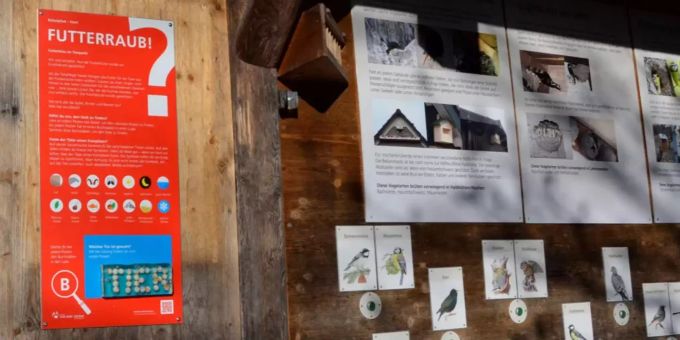 Futterraub im Tierpark – neuer Rätselpfad. Tierpark Goldau