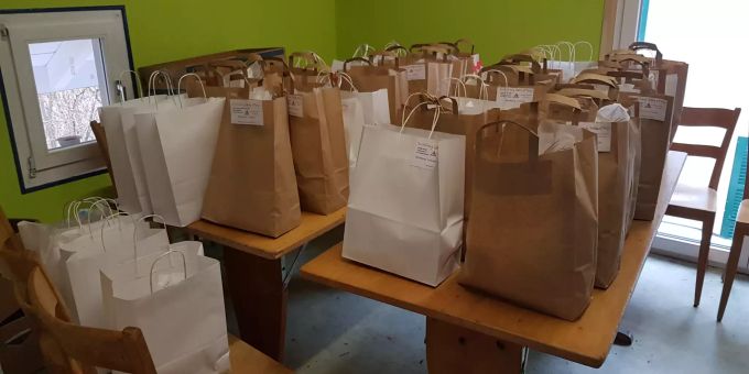 Dank einer Fassstrasse liefen die Vorbereitungen wie am Schnürchen. Jubla Welschenrohr Brunch