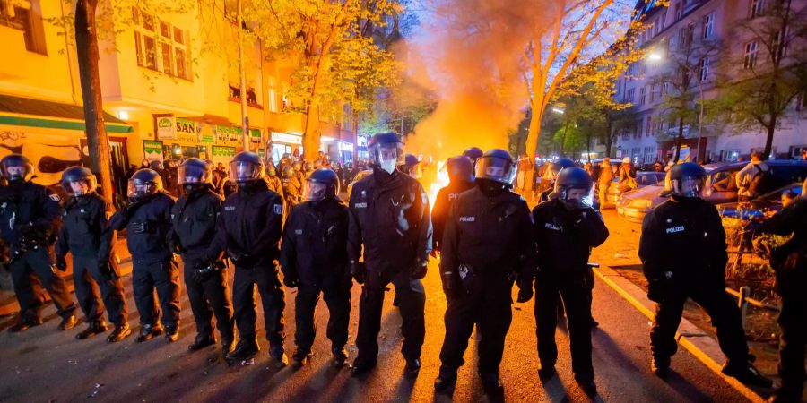1. Mai Demonstrationen Berlin