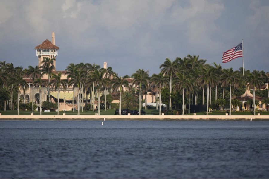 Donald Trumps Anwesen Mar-a-Lago in Palm Beach, Florida, 8. März 2024.