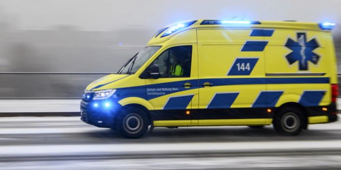 Eine Ambulanz. (Symbolbild)