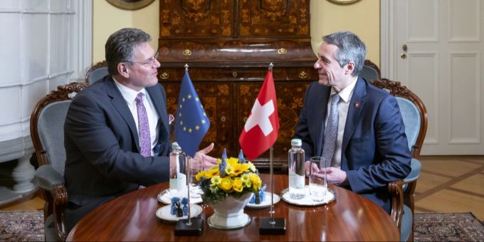 Schweiz-EU - Cassis und Sefcovic wollen nächste Schritte festlegen