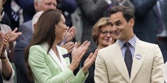 «Sehen gut aus» - Das Internet feiert Federer und Kate in Wimbledon «Sehen gut aus» - Das Internet feiert Federer und Kate in Wimbledon