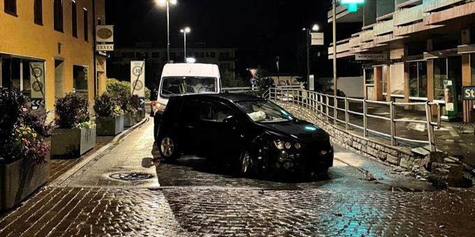 Führerschein weg - Alkoholisiert mit Mauer in St. Moritz GR kollidiert
