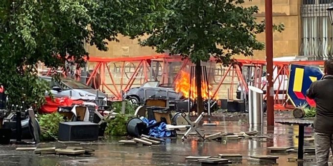 La Chaux-de-Fonds - 200 Gebäude beschädigt & 40 Verletzte nach Tornado