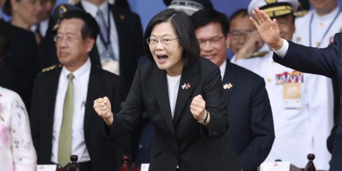 Taiwans Präsidentin Tsai Ing-wen darf sich über einen Waffendeal mit den USA freuen. (Archivbild) taiwan
