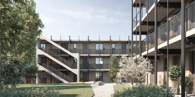 Weitläufiger Aussenraum, Brüttenerstrasse, Effretikon. Egolf Immobilien