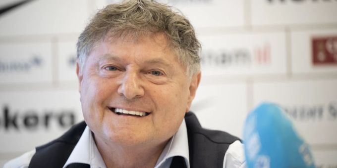 Präsident Ancillo Canepa freut sich über das Europa-League-Los seines FCZ (Archivbild). FC Zürich