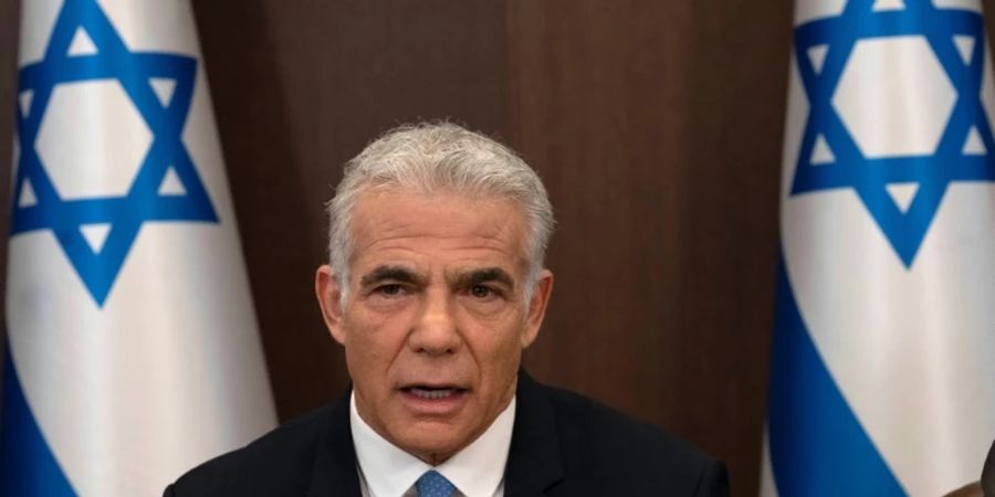 Israels Regierungschef Jair Lapid