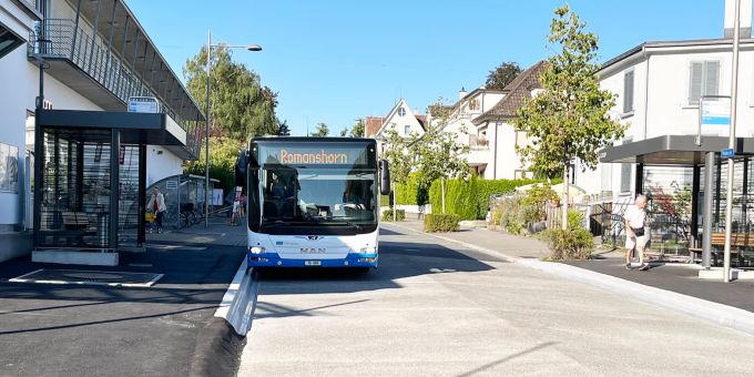 Die Pestalozzistrasse ist wieder normal befahrbar, der Arbeitsabschluss steht noch bevor. Pestalozzistrasse
