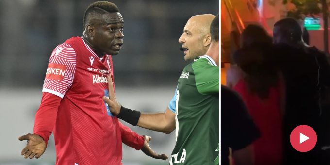 Im Video - Hier torkelt Sion-Star Balotelli aus der Disco!