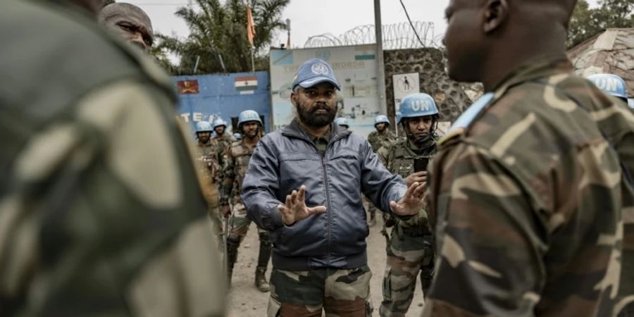 Soldaten der UN-Mission Monusco