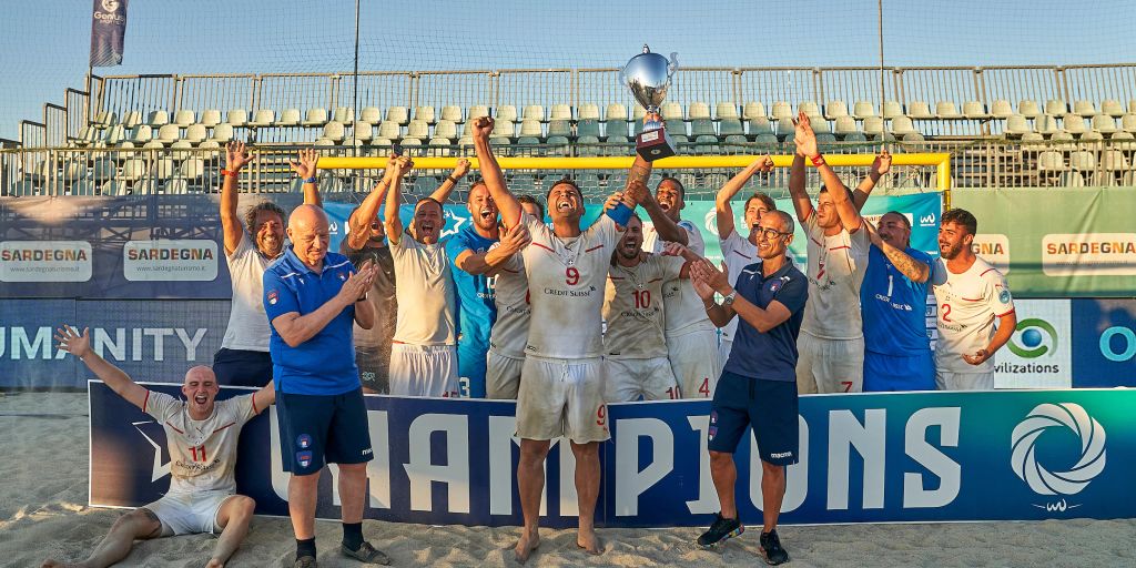 Schweizer BeachsoccerNati holt inoffiziellen EMTitel