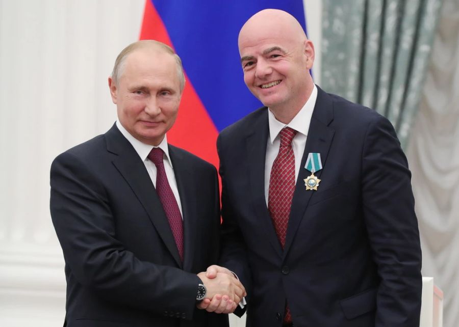 Russland FIFA Putin Infantino