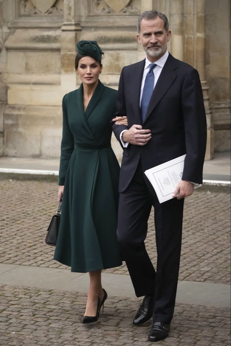 Königin Letizia von Spanien und Gatte König Felipe.